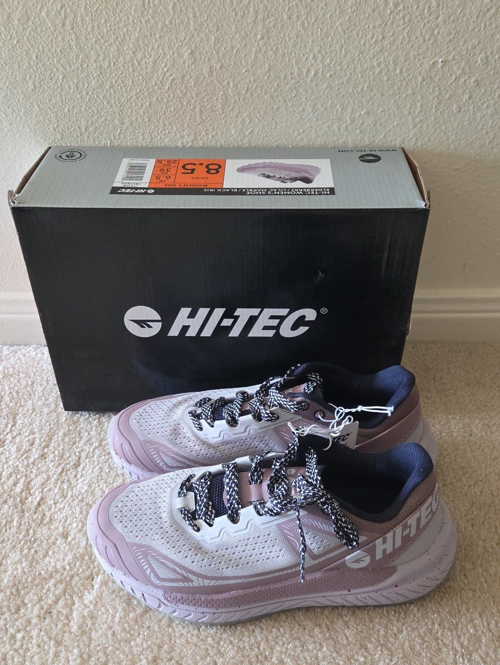 Hi-Tec Women's Lavender Sneaker Shoes
